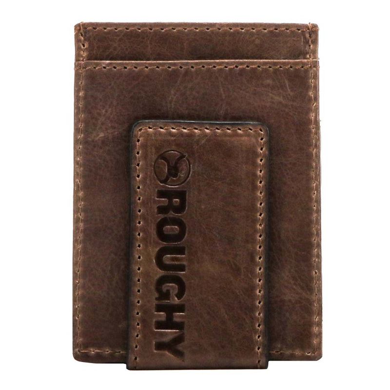Kamali Roughy Logo Head Branded Money Clip Wallet