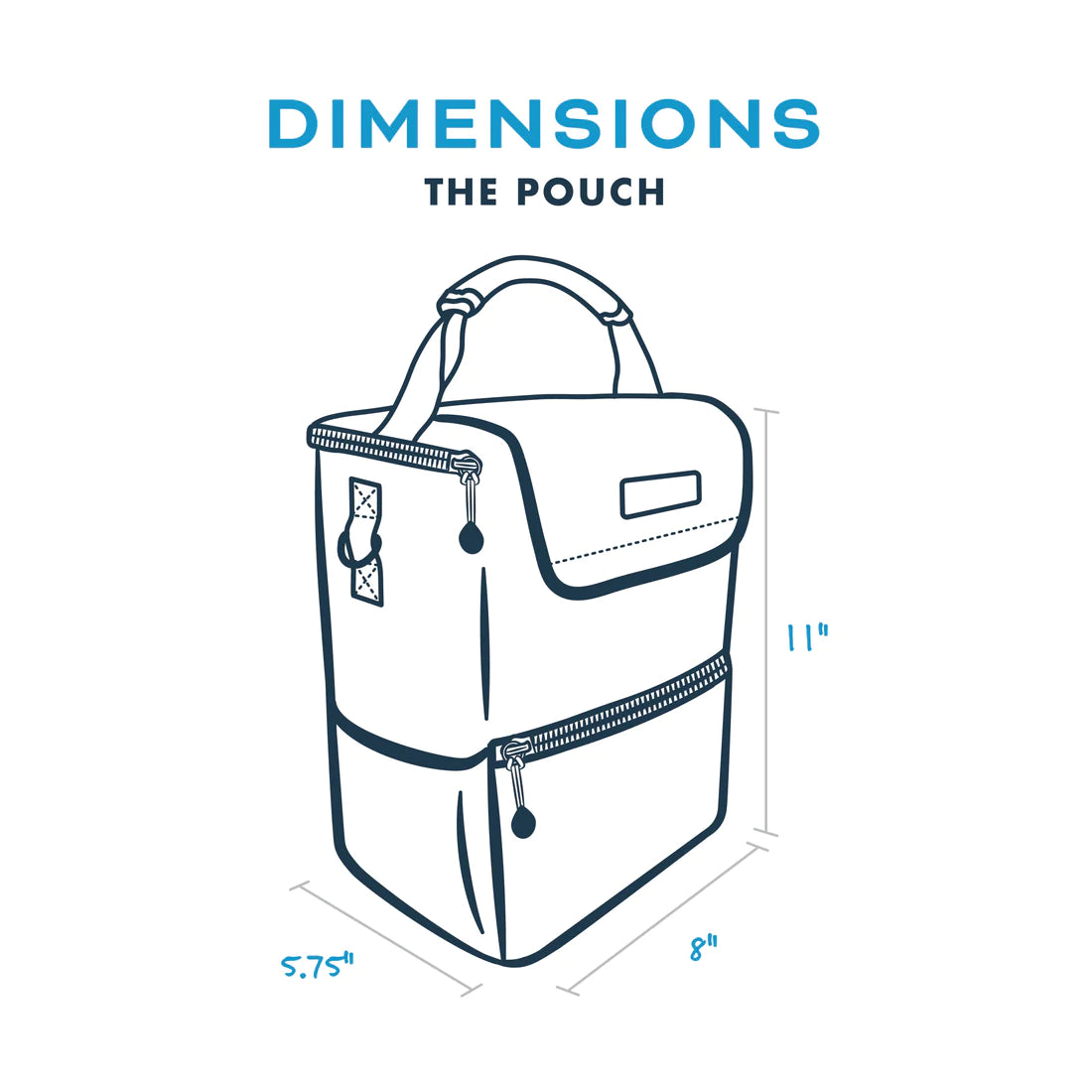 The Pouch Cooler - Midnight
