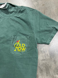 Thumbnail for Old Row Masters Logo Green Short Sleeve T-Shirt