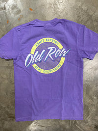 Thumbnail for violet old row circle logo short sleeve shirt