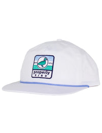 Thumbnail for Youth - Boys Sign Logo White Rope Cap