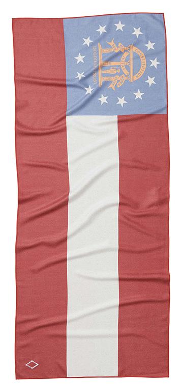 Georgia State Flag Towel