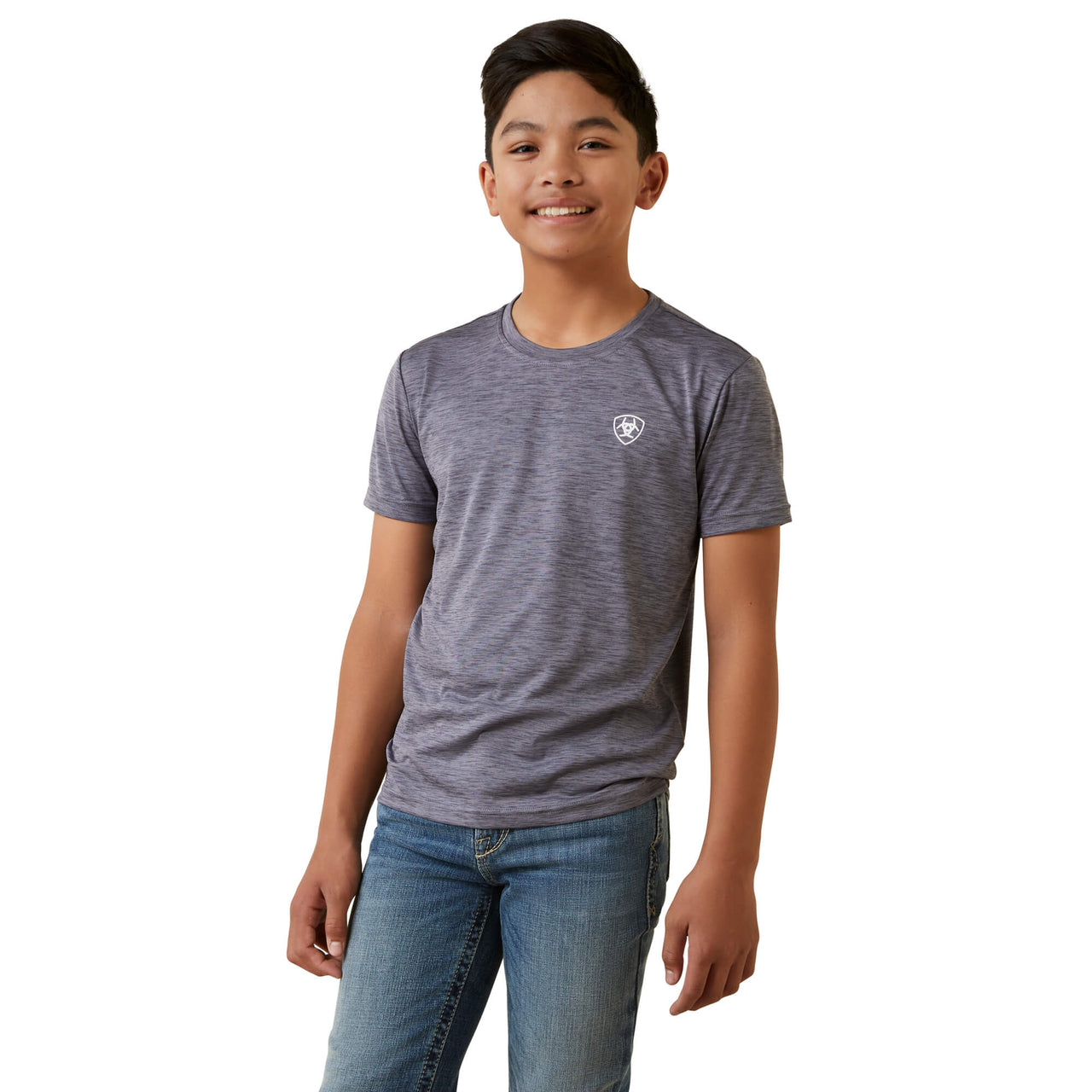 Youth - Charger Ariat Seal SS Performance Tee