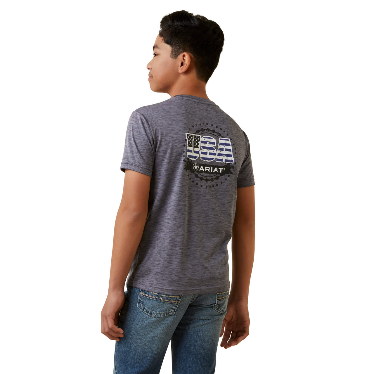Youth - Charger Ariat Seal SS Performance Tee
