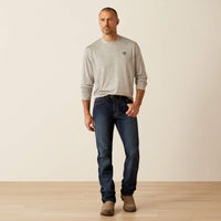 Thumbnail for Charger Muddy Shield LS Performance Shirt - Heathered Light Grey