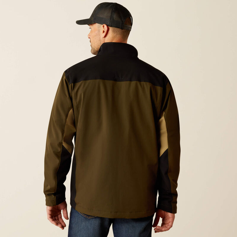 Pioneer StretchShell Jacket - Moss Green/Black