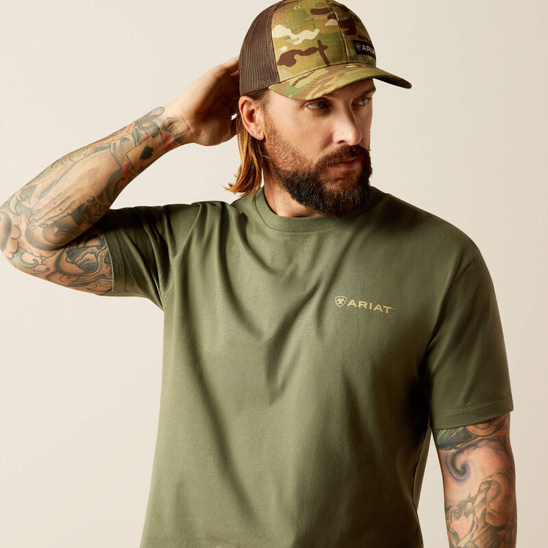 Duck Camo SS Tee - Green