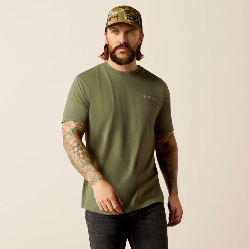 Duck Camo SS Tee - Green