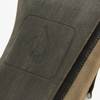 Thumbnail for Men's Moloa Leather Slippers - Clay/Dark Java