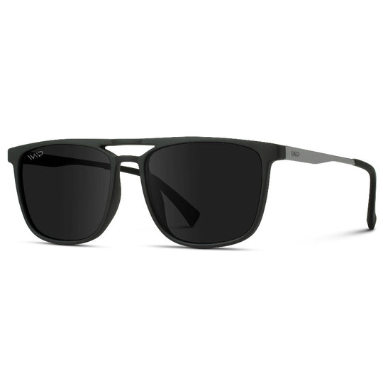 Lance Polarized Sunglasses - Black/Black