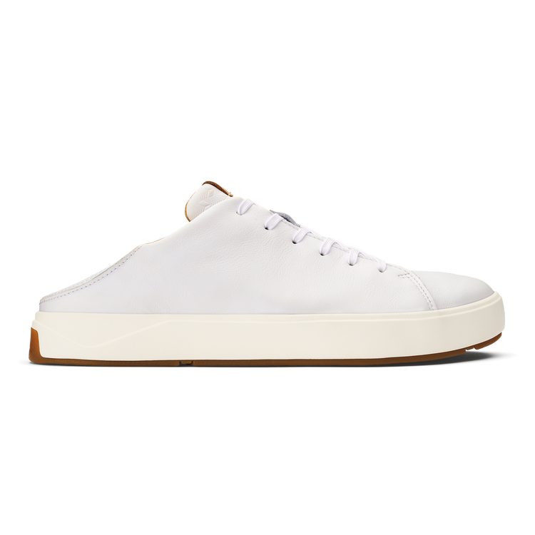 Lae'ahi Li Men's Lightweight Waterproof Leather Sneakers - Bright White