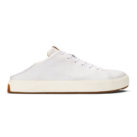 Thumbnail for Lae'ahi Li Men's Lightweight Waterproof Leather Sneakers - Bright White