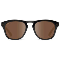 Thumbnail for Dash Polarized Sunglasses - Black / Brown Lens