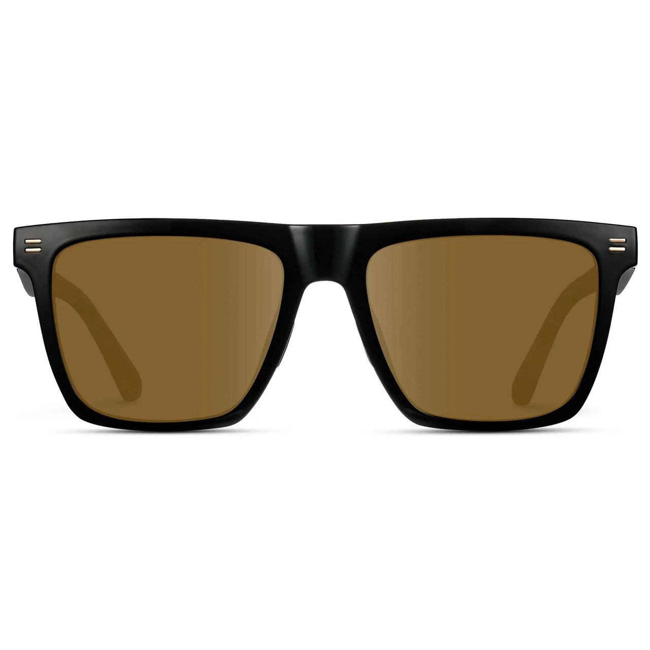 Ace Polarized Sunglasses - Black/Brown