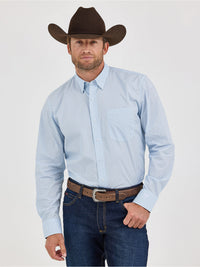 Thumbnail for Cody Johnson Button Down LS Shirt - Light Blue