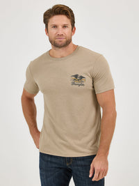 Thumbnail for Wrangler Trademark SS Tee - Sand