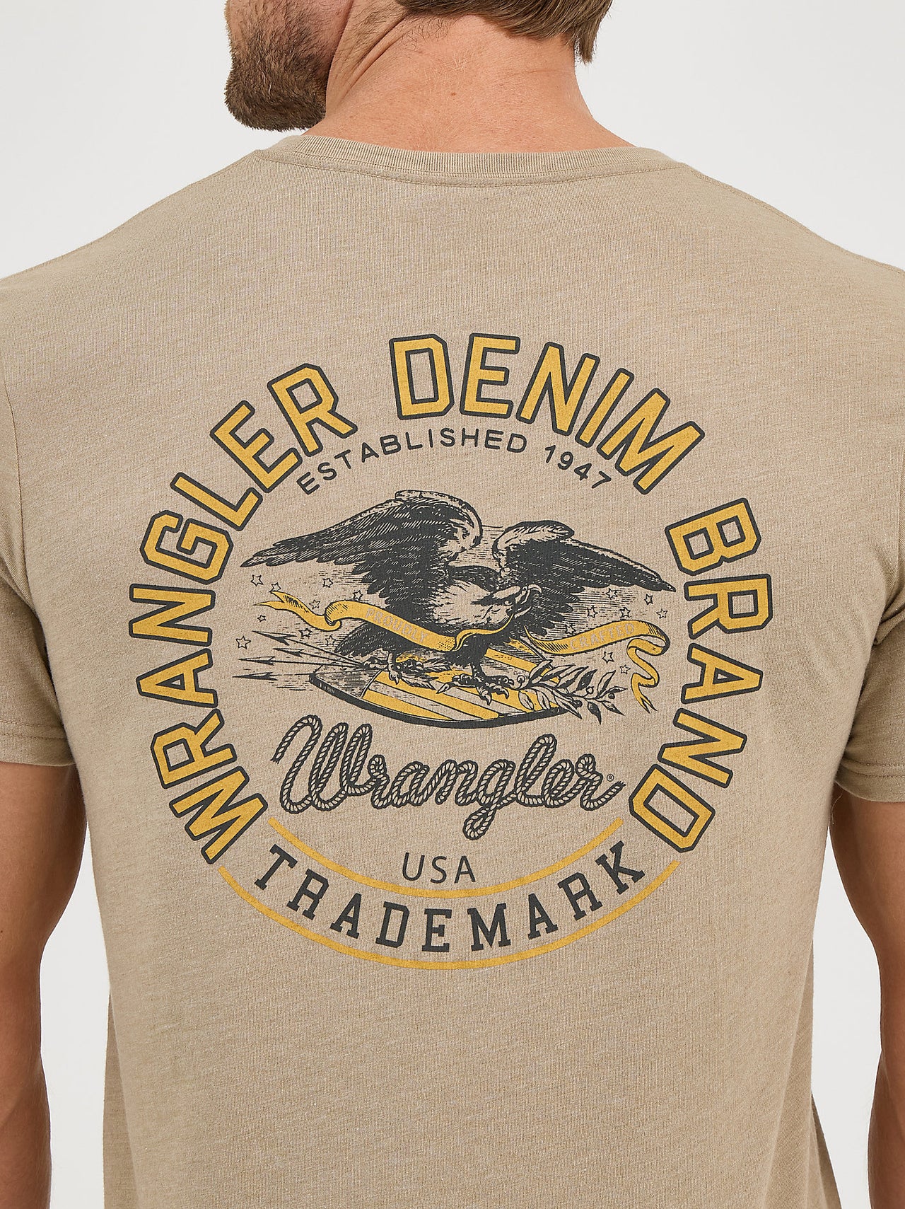 Wrangler Trademark SS Tee - Sand