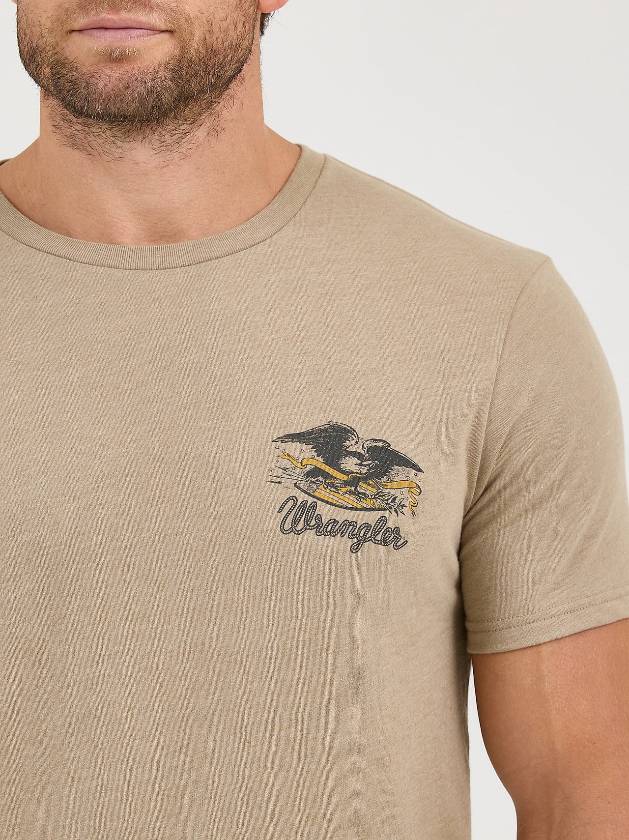 Wrangler Trademark SS Tee - Sand