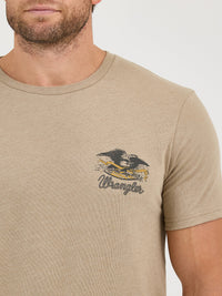 Thumbnail for Wrangler Trademark SS Tee - Sand