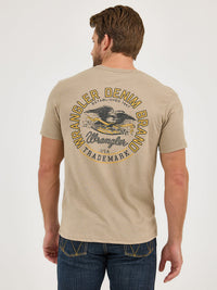 Thumbnail for Wrangler Trademark SS Tee - Sand