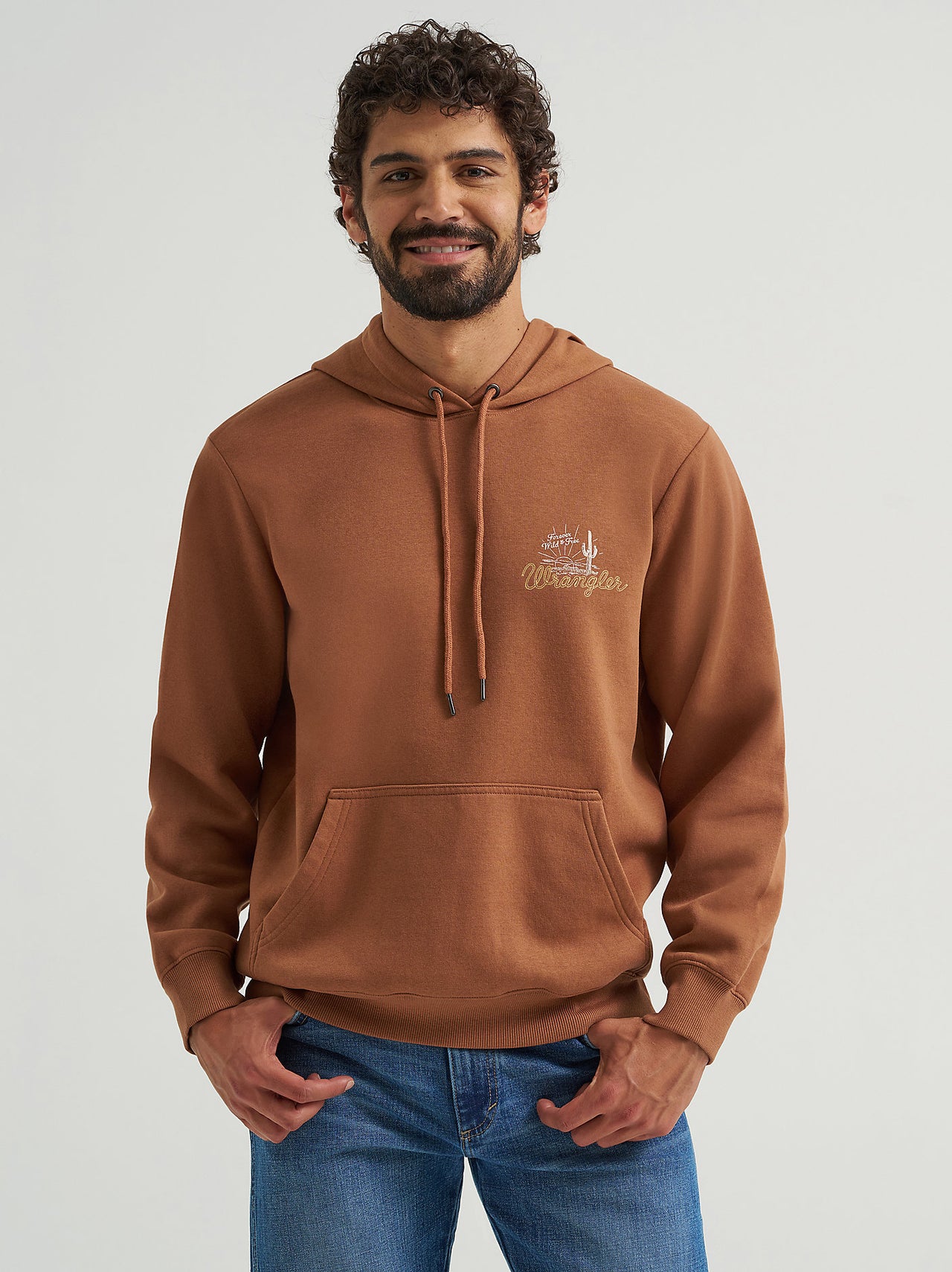 Stay Wild Desert Logo Hoodie