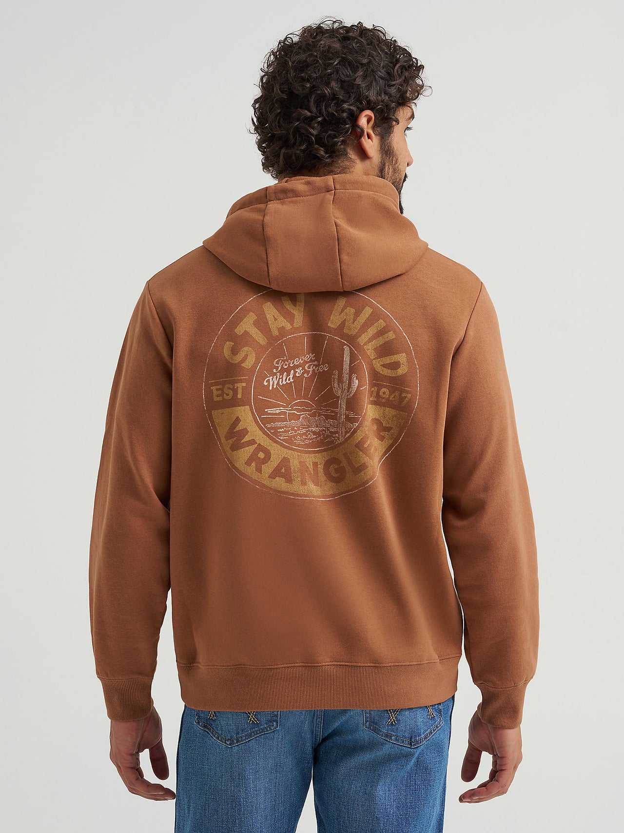 Stay Wild Desert Logo Hoodie