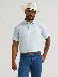 Thumbnail for Wrangler All Terrain Gear Men's Performance Polo - Daphne Print