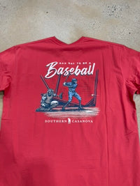 Thumbnail for Southern Casanova Bad Day Baseball SS Tee - Brick