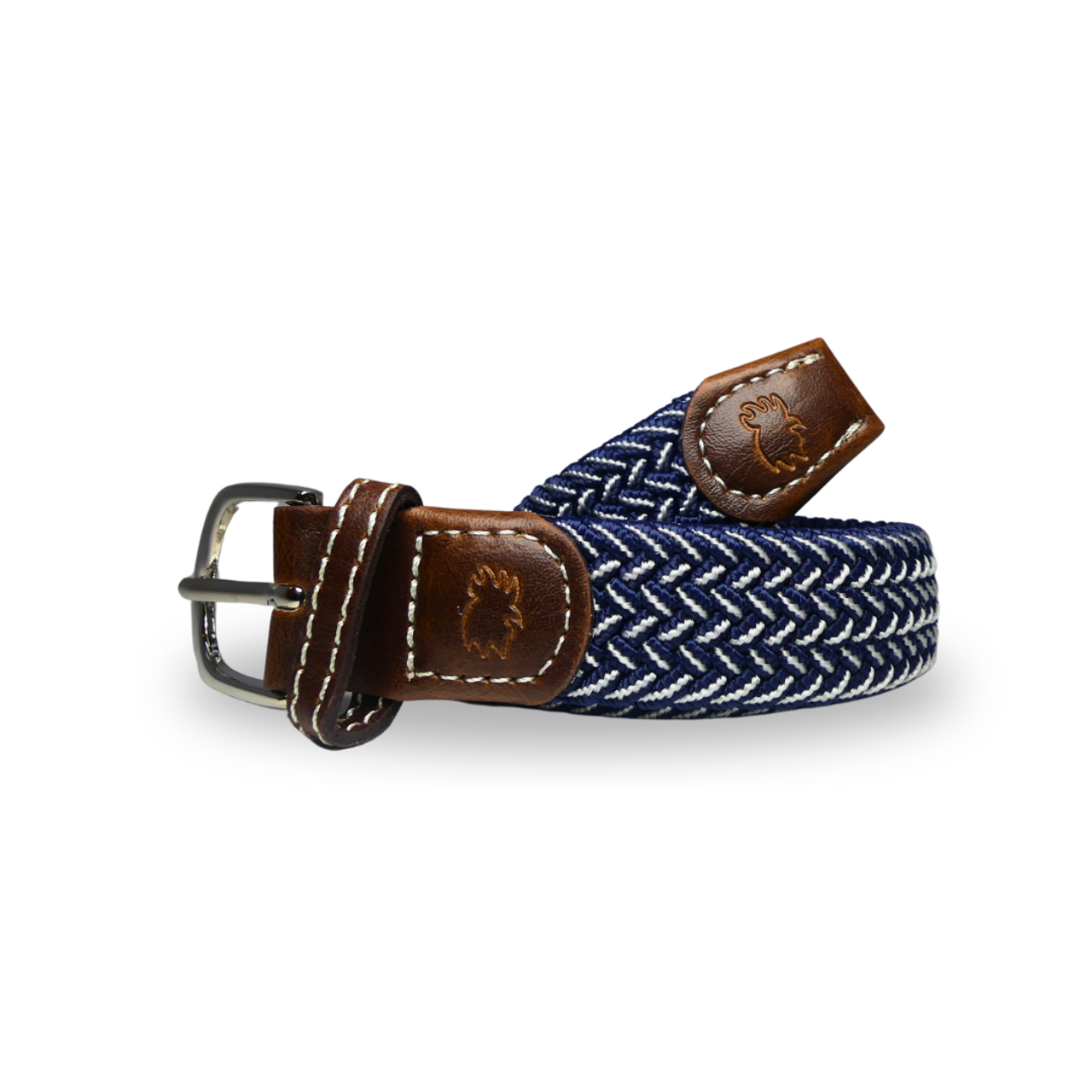 Youth - The Lil' Ponte Vedra Kid's Herringbone Woven Stretch Belt