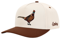Thumbnail for Embry Outdoors Pheasant Cap - Cream/Brown