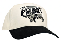 Thumbnail for Migration Trucker Cap - Crem/Black