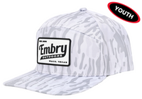 Thumbnail for Youth White Ranch 6 Panel Cap