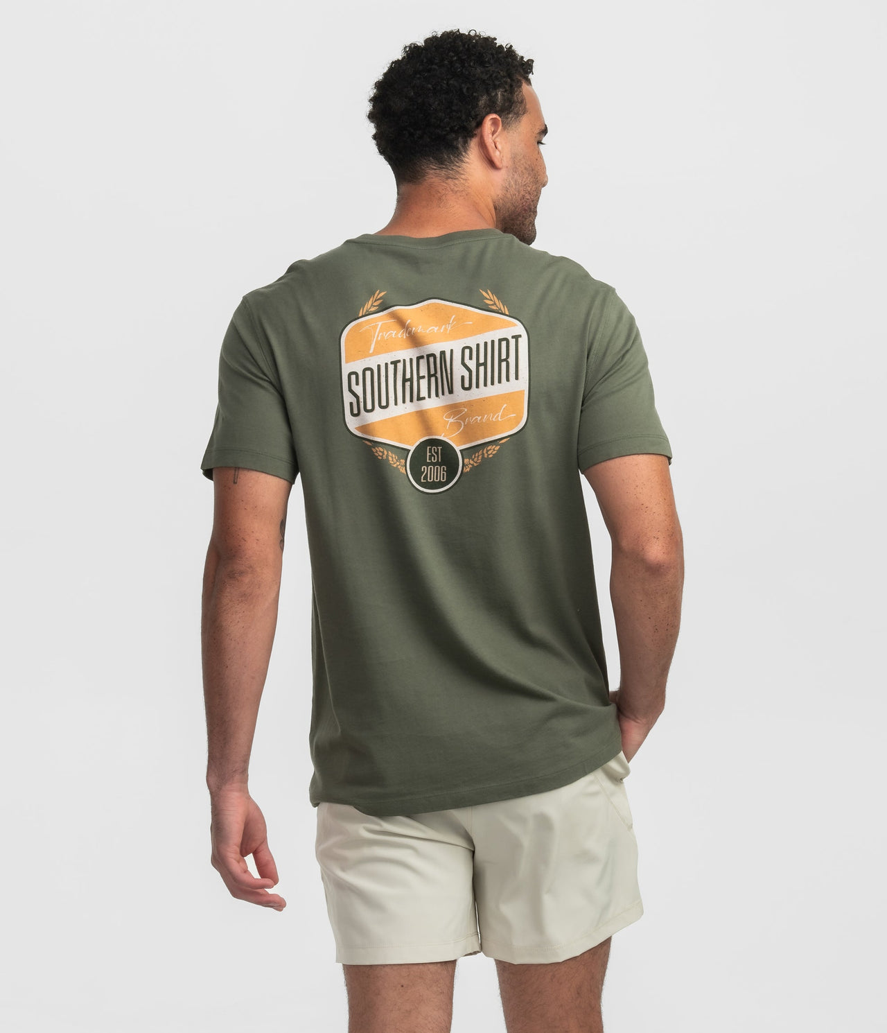 Makers Badge SS Tee - Cedar Green