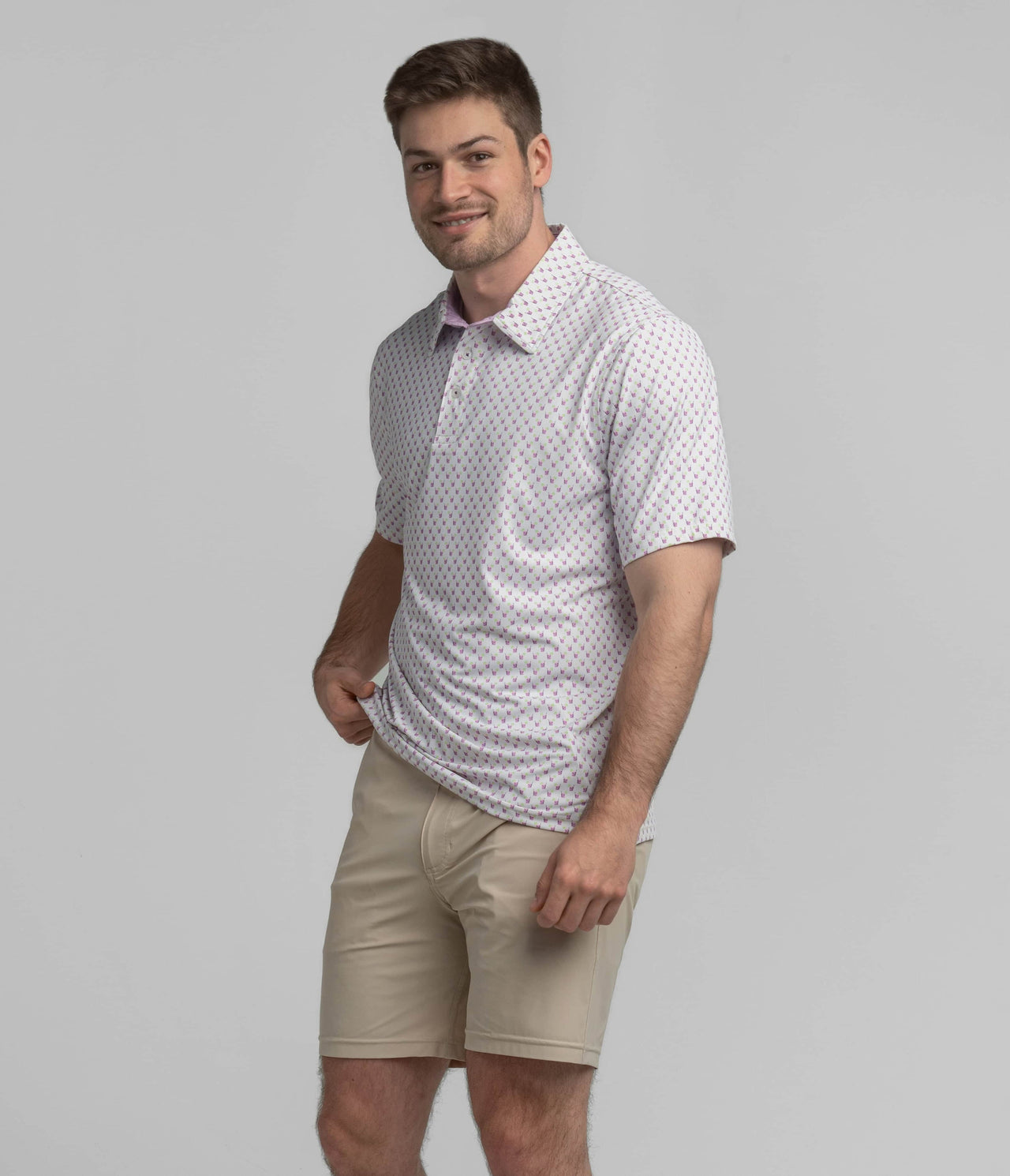 Swing Boost Printed Polo