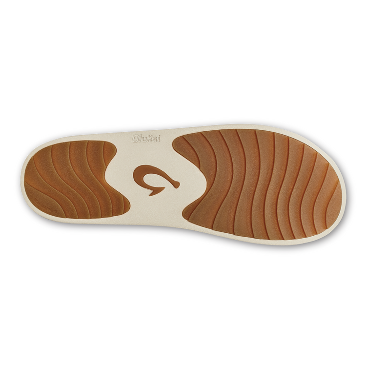 Ku'i Women's Slip-On Slippers - Tan/Bone