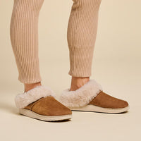 Thumbnail for Ku'i Women's Slip-On Slippers - Tan/Bone