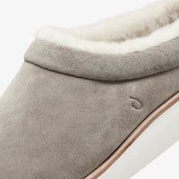 Thumbnail for Mani Women's Slip-On Slippers - Taupe Grey/Golden Sand