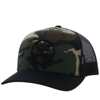 Thumbnail for O Classic Camo/Black Trucker Cap