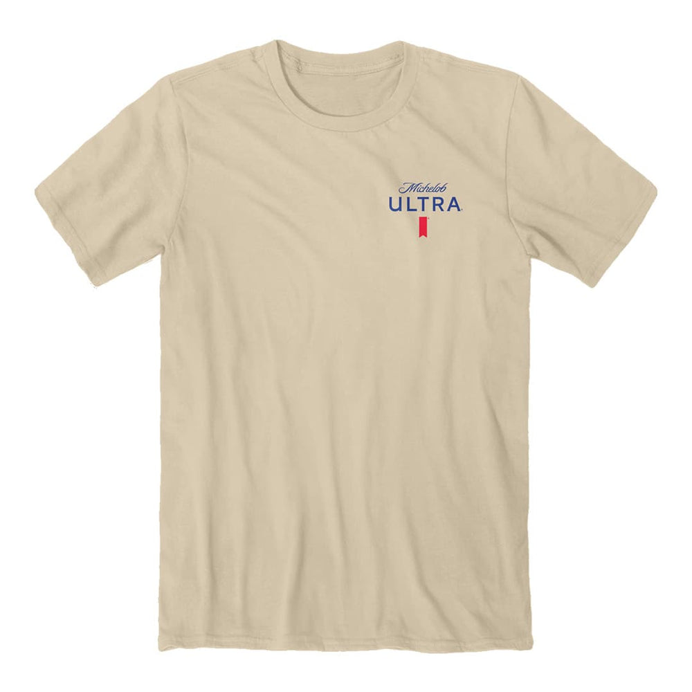 Michelob Ultra Golf Fore More SS Tee - Sandstone