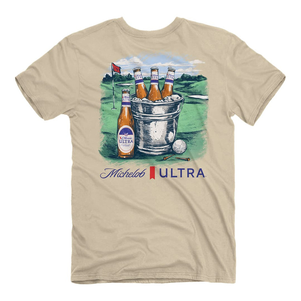 Michelob Ultra Golf Fore More SS Tee - Sandstone