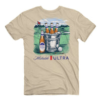 Thumbnail for Michelob Ultra Golf Fore More SS Tee - Sandstone