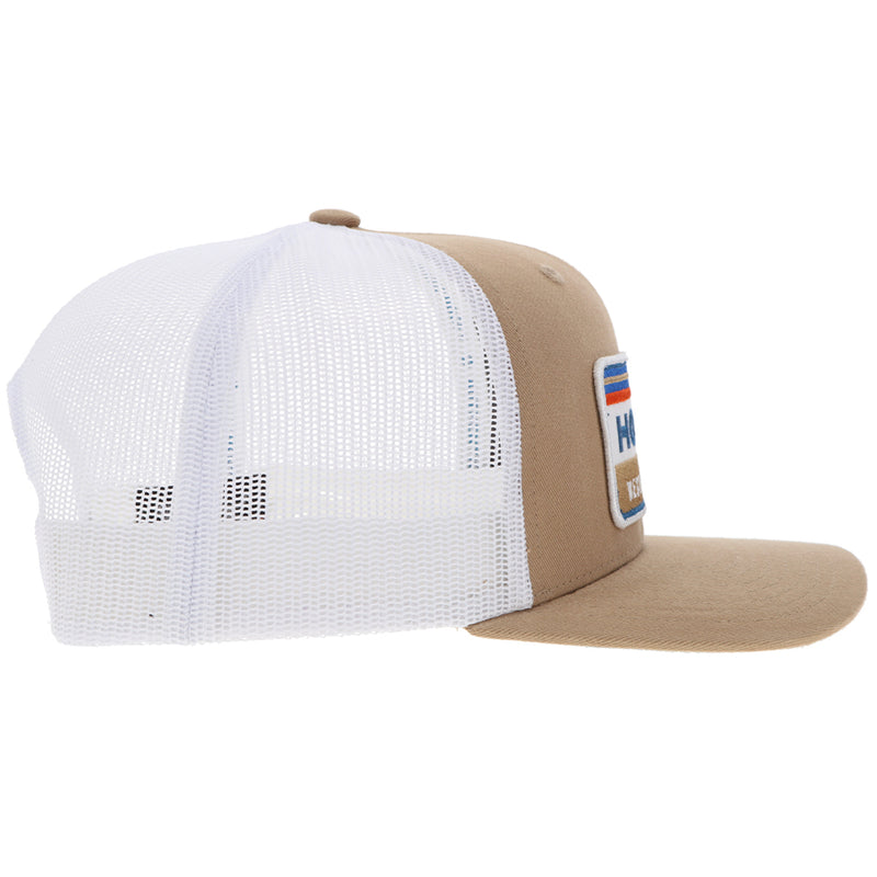 Youth Horizon Cap - Tan/White