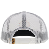 Thumbnail for The Spur Cap - White with Leather Patch