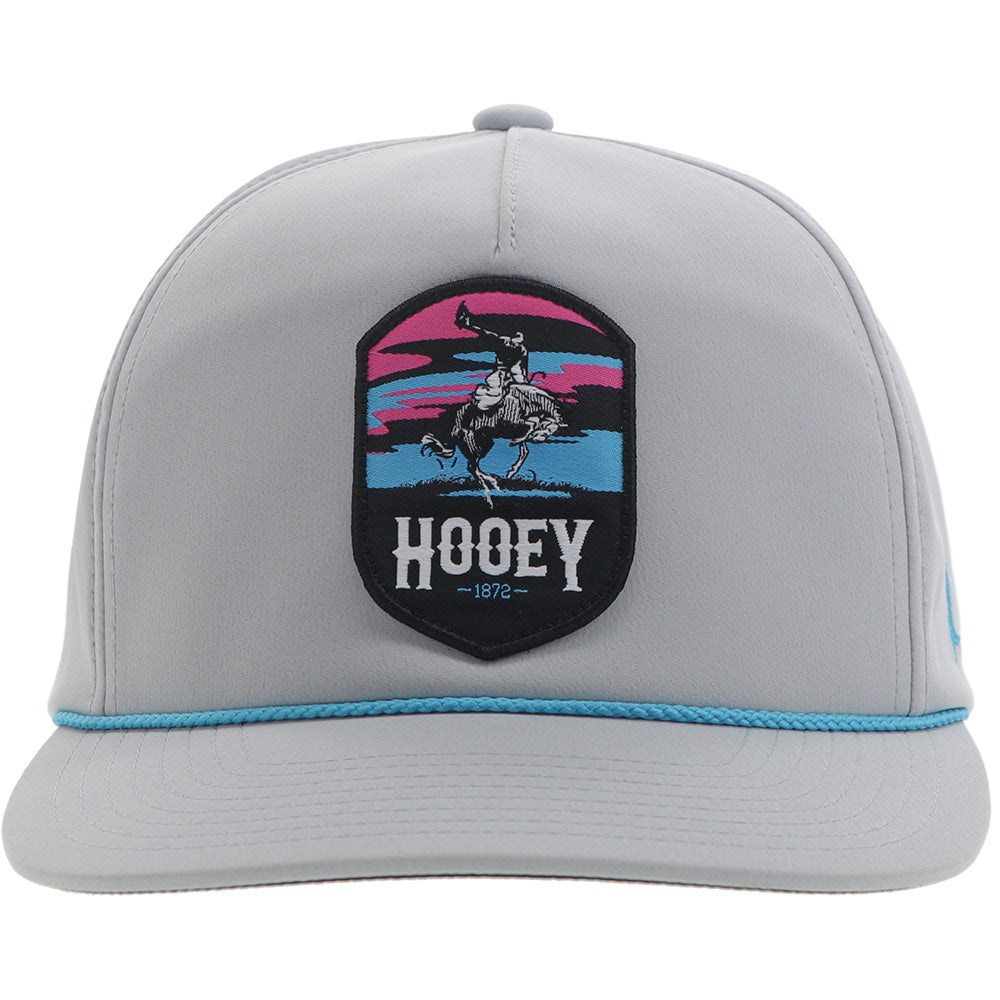 Hooey Cheyenne Rope Cap - Grey