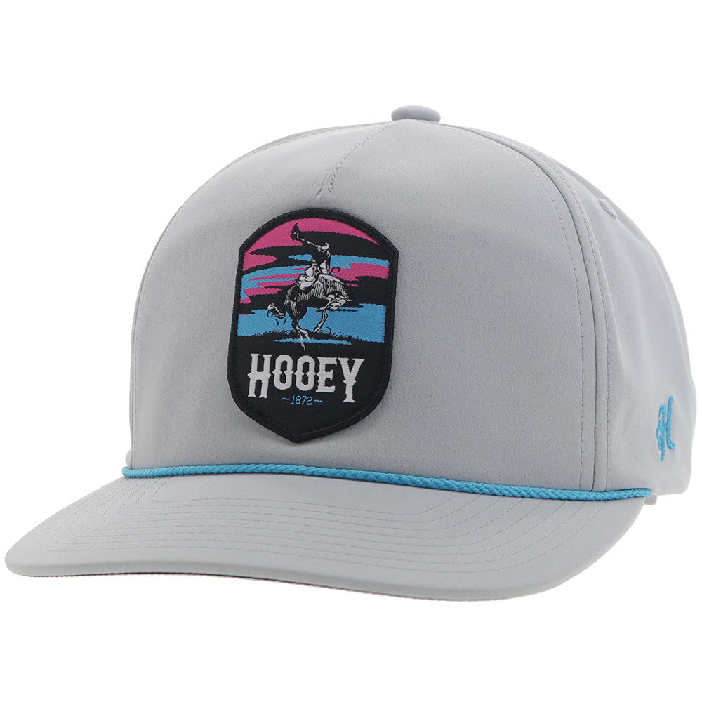 Hooey Cheyenne Rope Cap - Grey