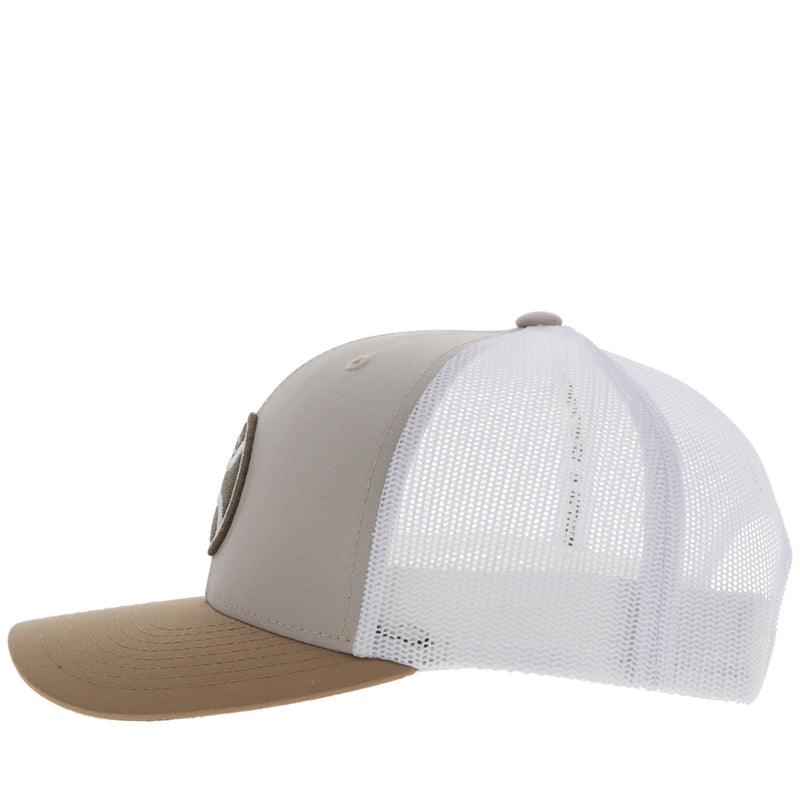 The Primo Cap - Cream/White