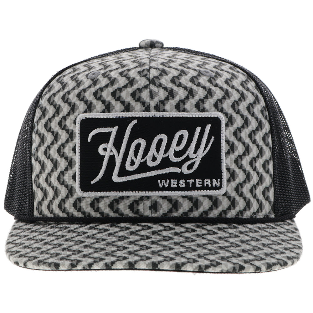 Hooey Lakota Rope Cap - Grey/Black
