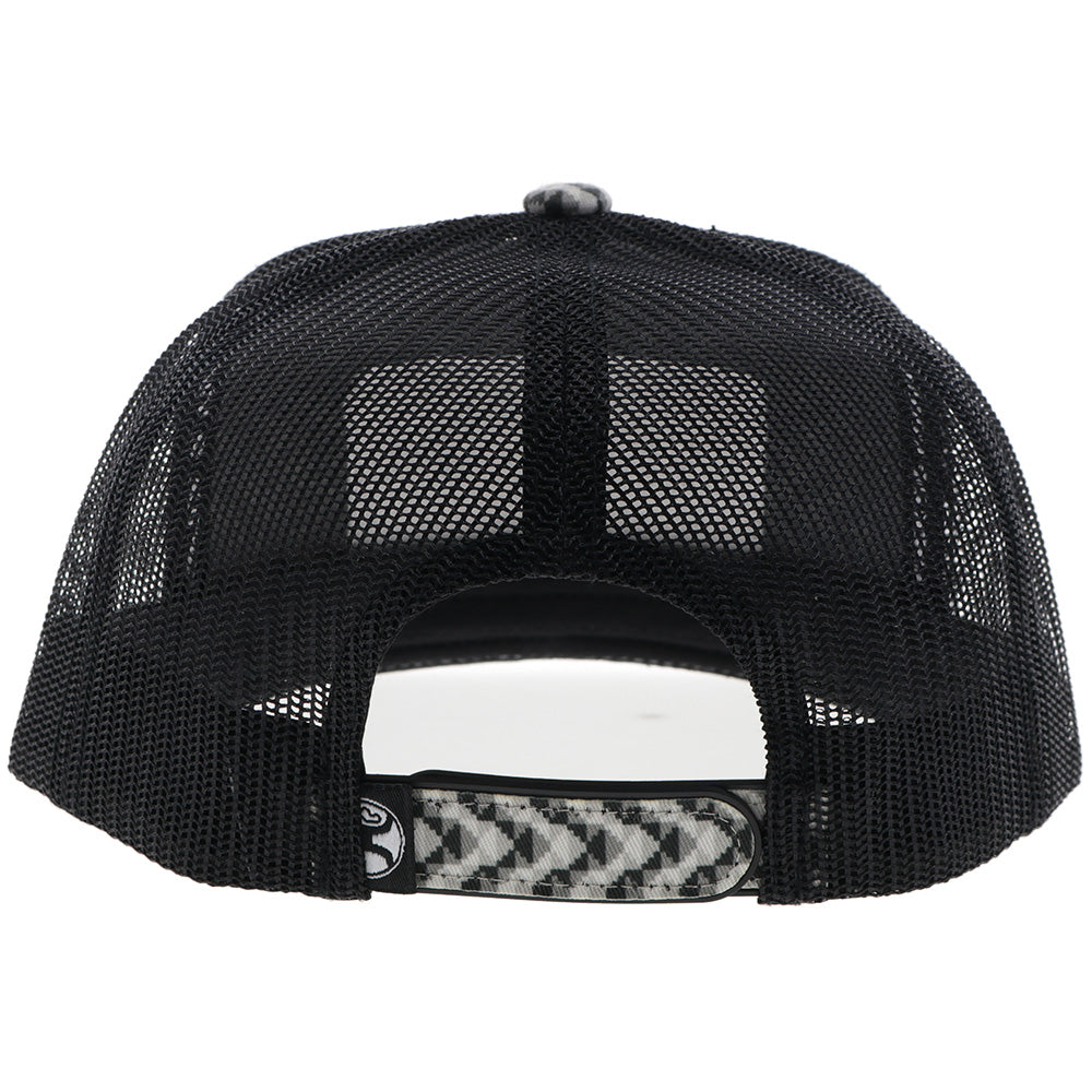 Hooey Lakota Rope Cap - Grey/Black