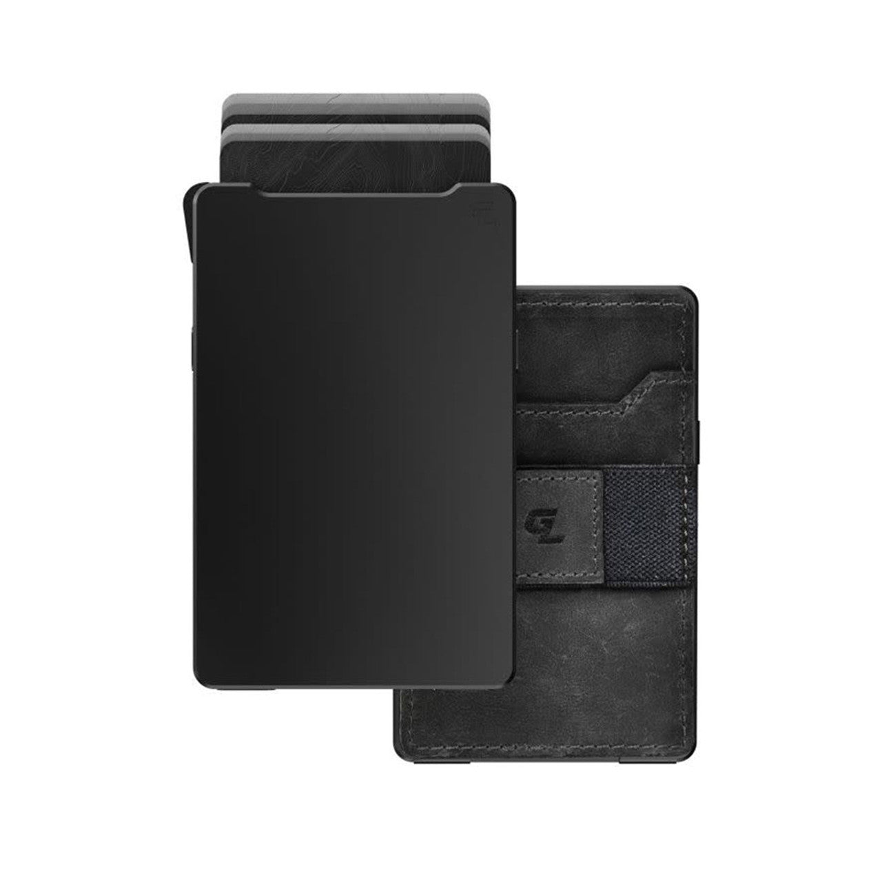 Groove Life Leather Wallet - Midnight/Black Leather Nano