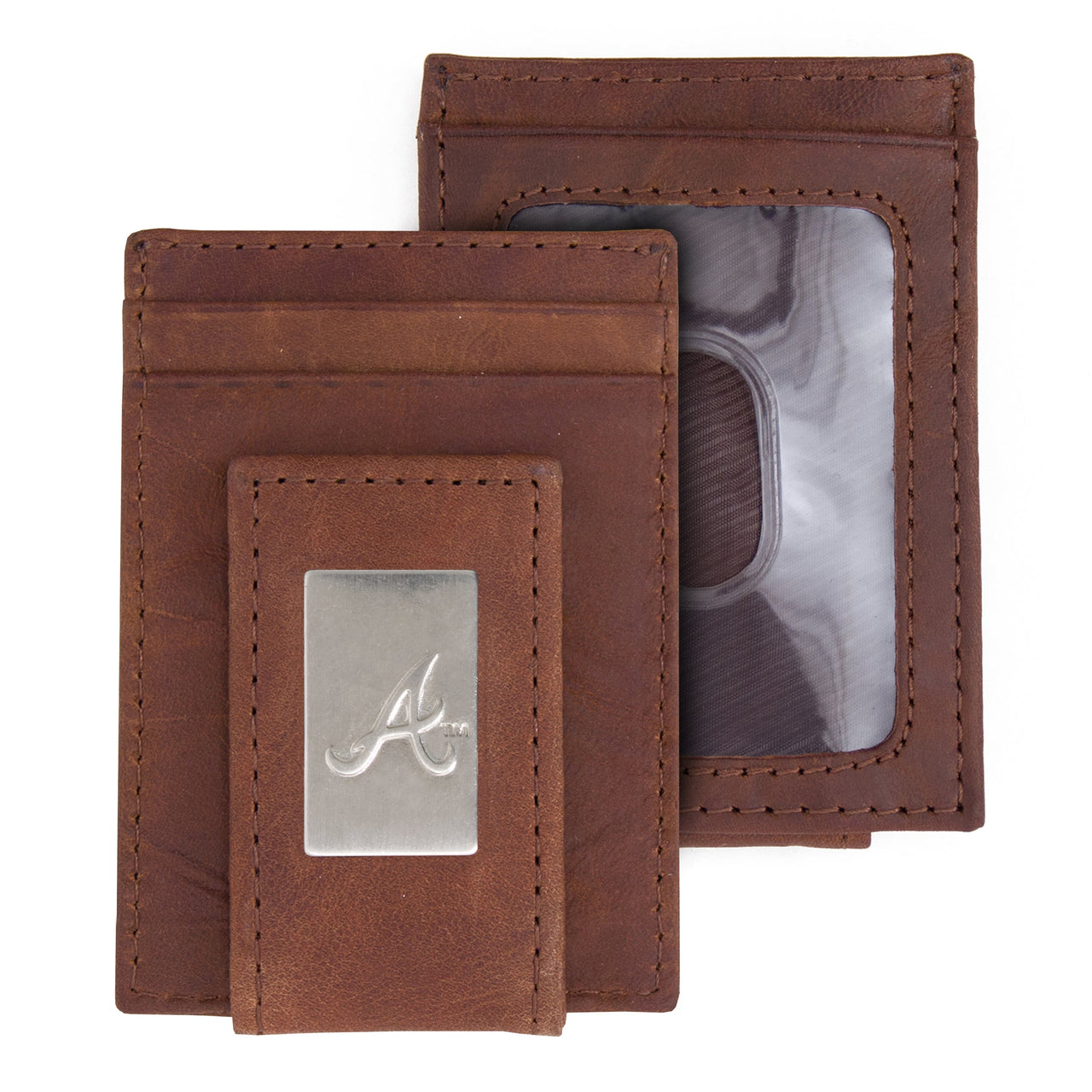 Atlanta Braves Front Pocket Wallet